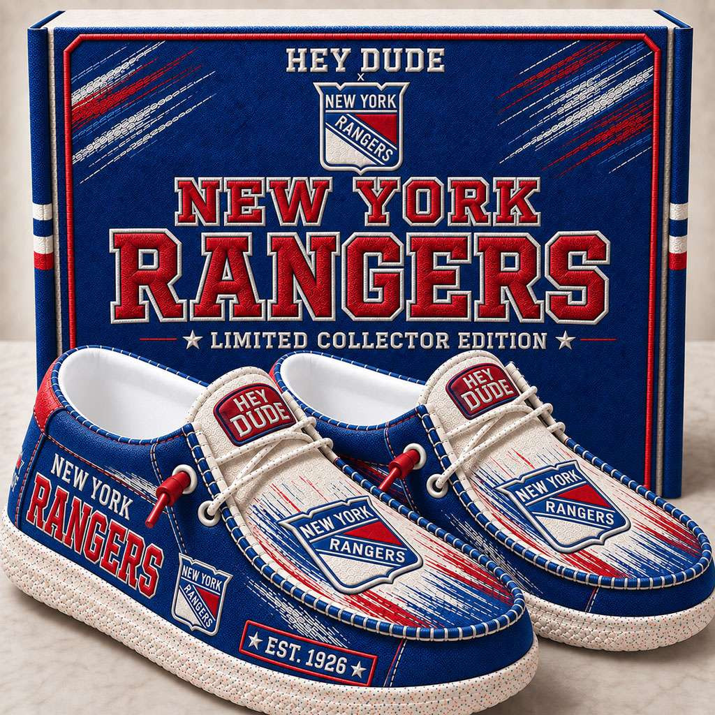 New York Rangers Merch Est 1926 Rangers Slip-On Loafers Gift Ideas For Hockey Fans New York Rangers Merch Est 1926 Rangers Slip-On Loafers Gift Ideas For Hockey Fans