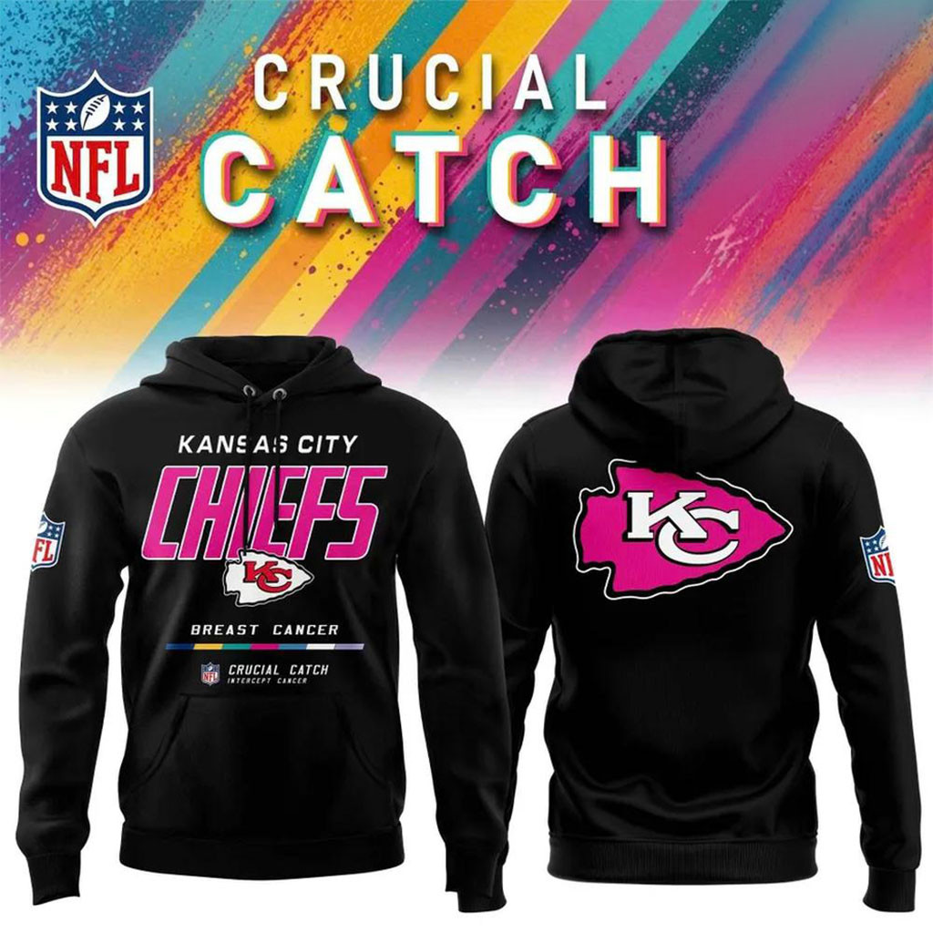 NFL Crucial Catch Merch 2026 Kansas City Chiefs Crucial Catch Intercept Cancer Hoodie Gift Ideas NFL Crucial Catch Merch 2026 Kansas City Chiefs Crucial Catch Intercept Cancer Hoodie Gift Ideas