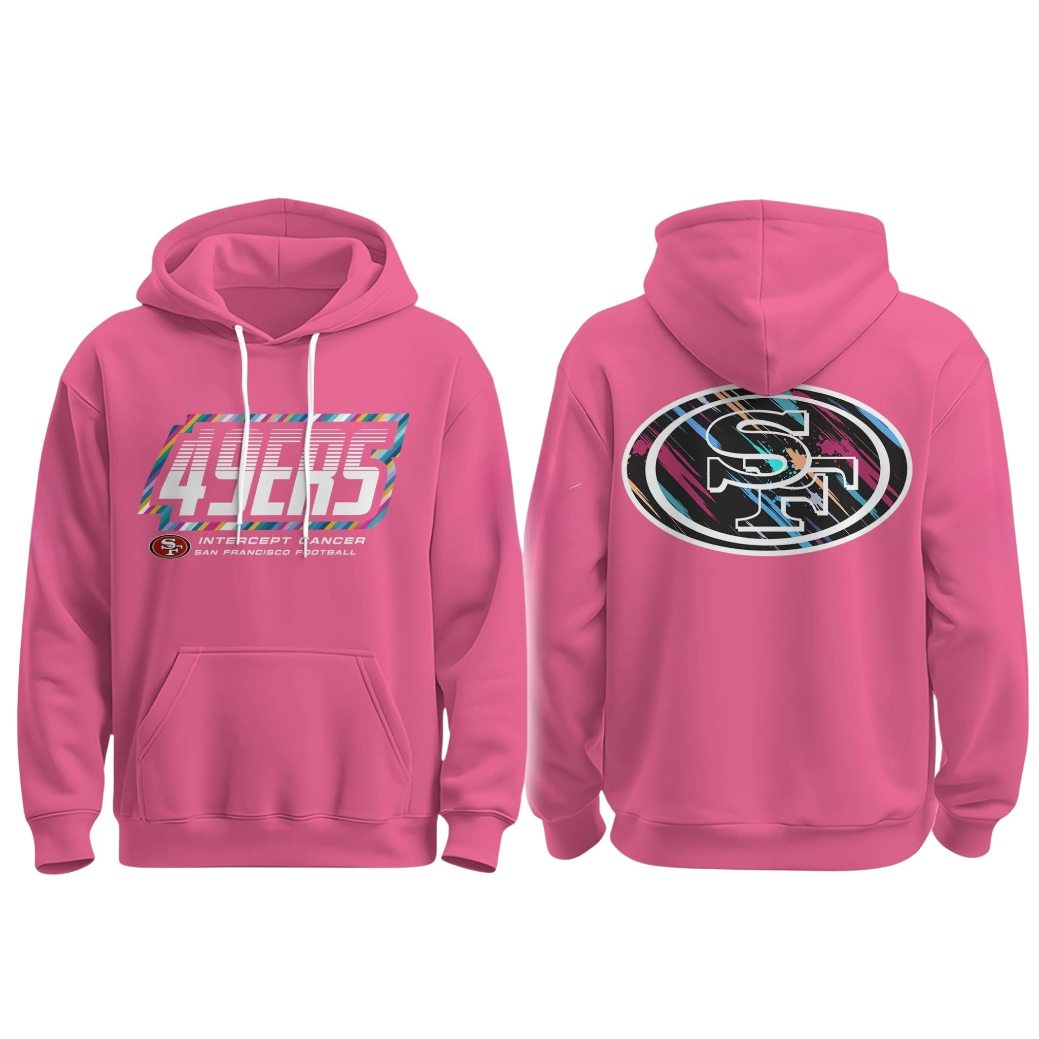NFL Crucial Catch Merch 2026 San Francisco 49ers Crucial Catch Hoodie Football Fan Gear