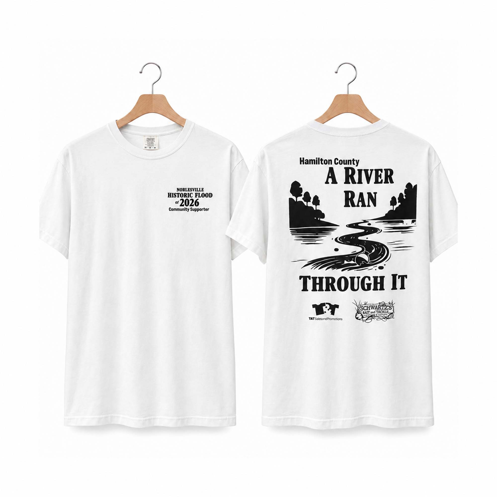 Noblesville Historic Flood 2026 Community Supporter Shirt