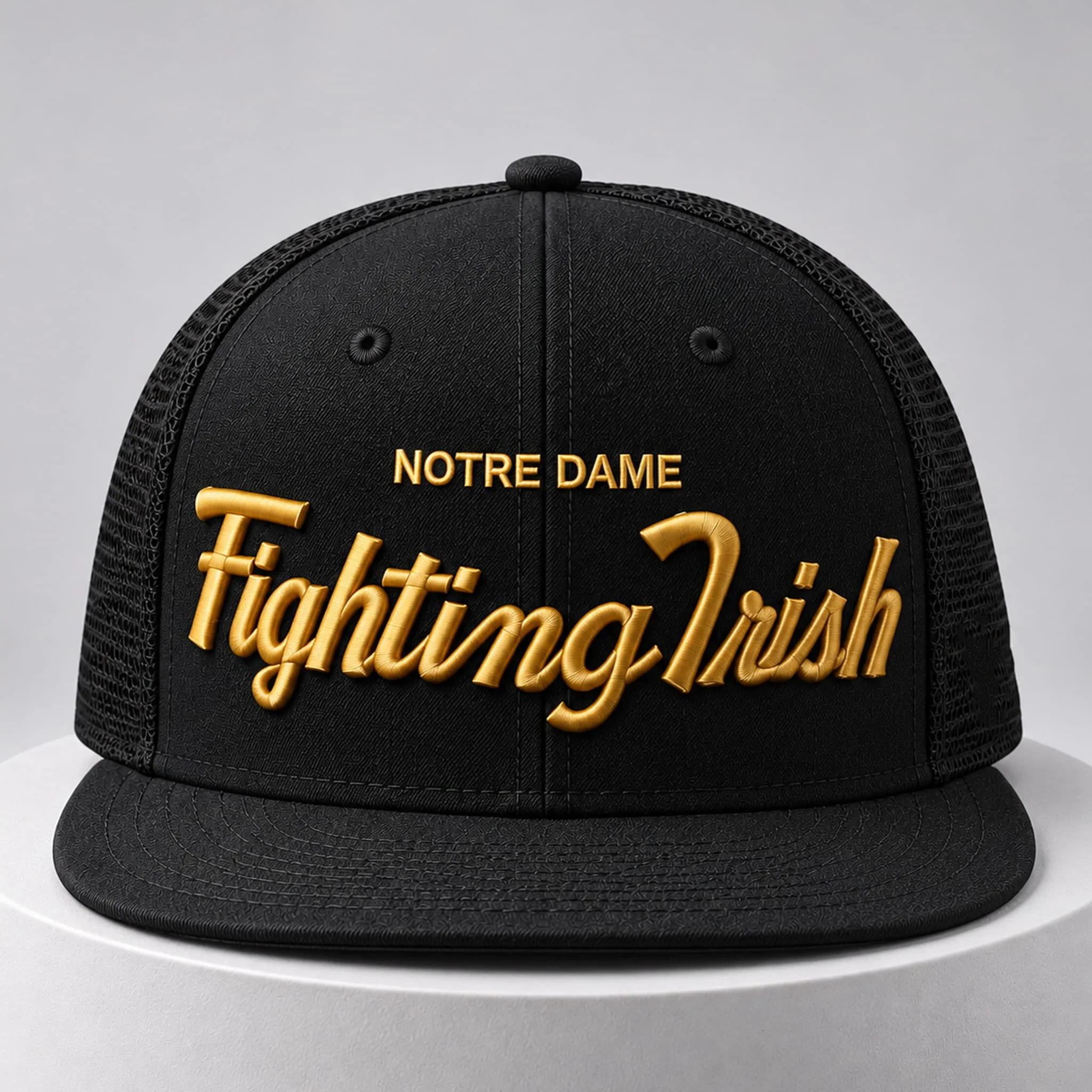 Notre Dame Fighting Irish 2026 Shamrock Series Trucker Snapback Hat Notre Dame Merch Fan Gifts