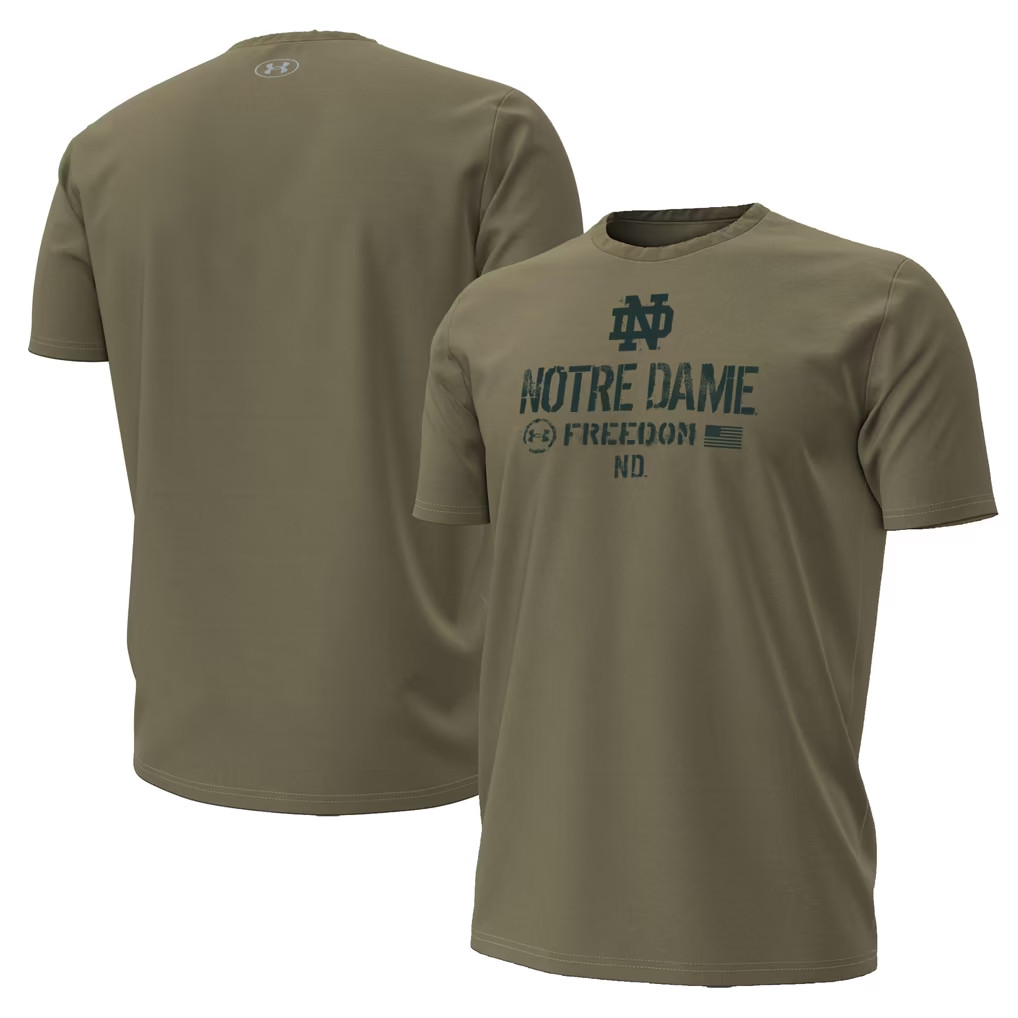 Notre Dame Fighting Irish Merch 2026 Notre Dame Freedom T-Shirt Gifts For Game Day