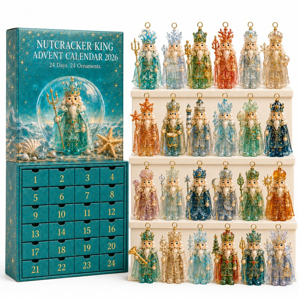 Nutcracker Christmas Advent Calendar 2026 24 Days Mystery Ornaments Holiday Countdown Gift Nutcracker Christmas Advent Calendar 2026 24 Days Mystery Ornaments Holiday Countdown Gift