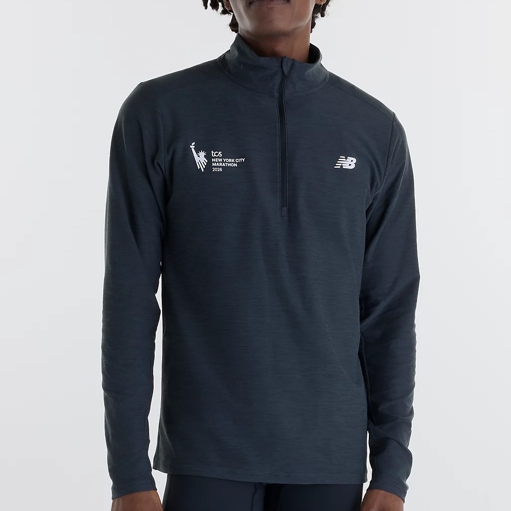 NYC Marathon Merch 2026 NYC Marathon Sport Essentials Space Quarter Zip Shirt Gift For Runner