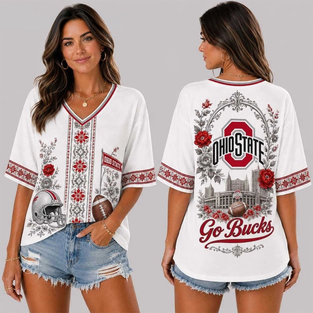 Ohio State Buckeyes Collegiate Pride V-Neck Shirt Buckeyes Merch Football Fan Gift Ideas Ohio State Buckeyes Collegiate Pride V-Neck Shirt Buckeyes Merch Football Fan Gift Ideas