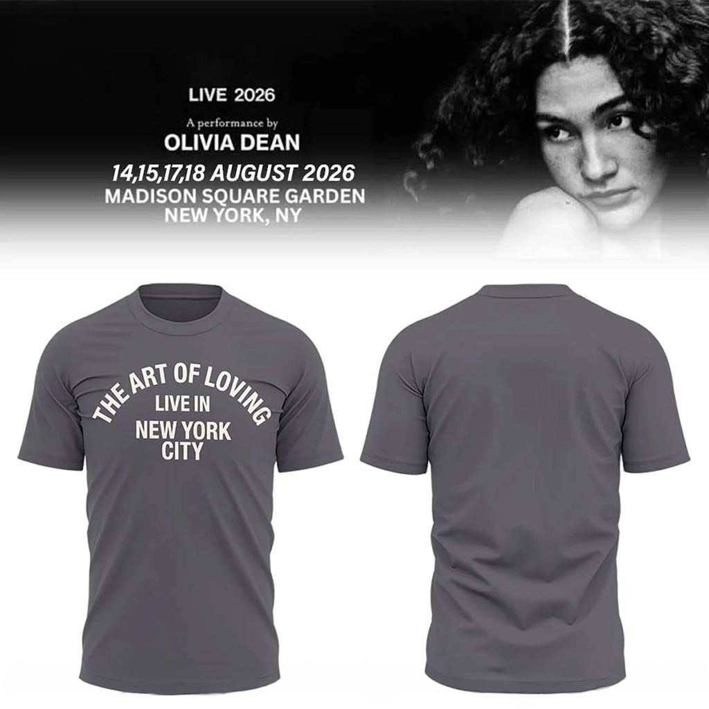 Olivia Dean Merch The Art Of Loving Live 2026 In NYC Shirt Best Gifts For Music Lovers