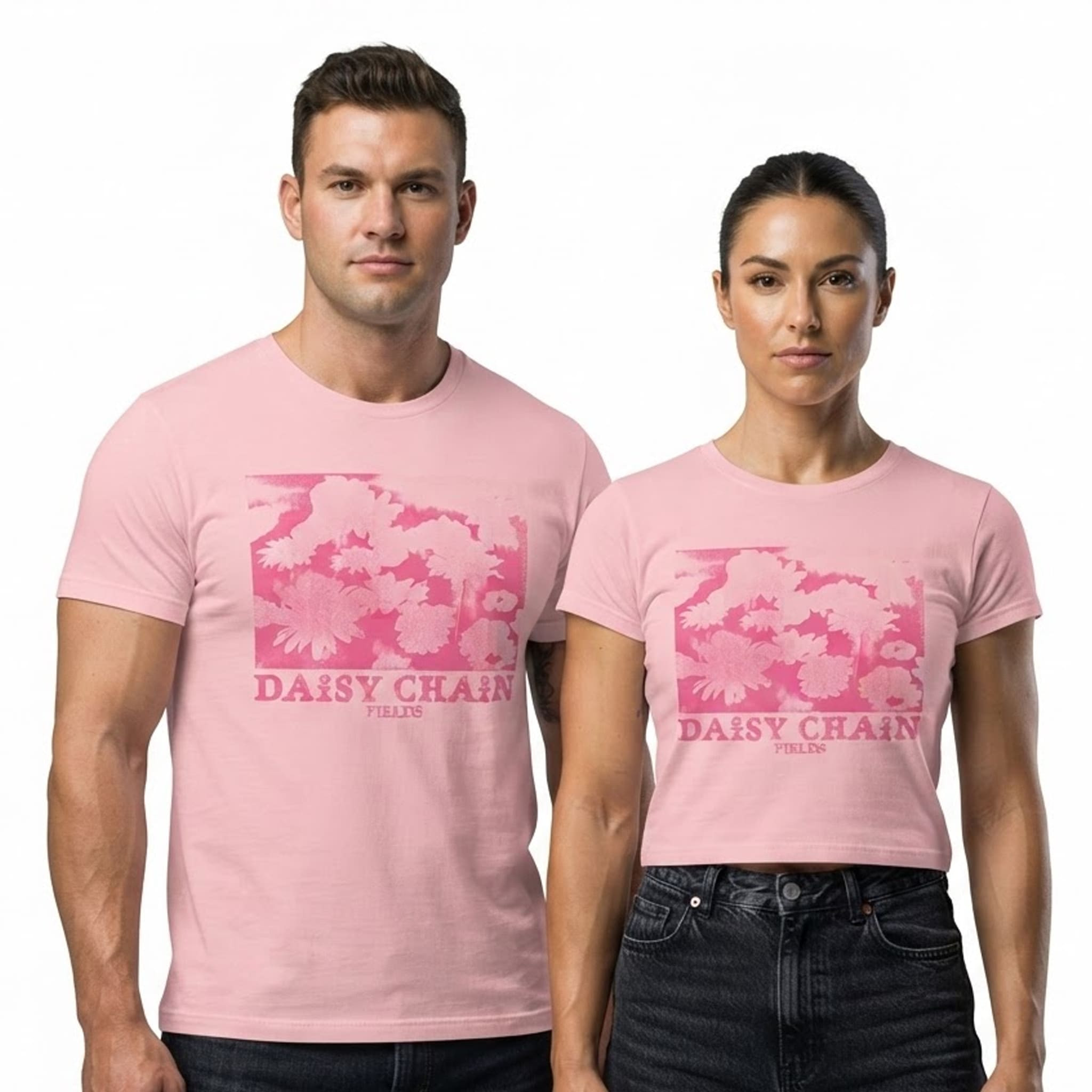 Olivia Rodrigo Daisy Chain Fields Pink Shirt