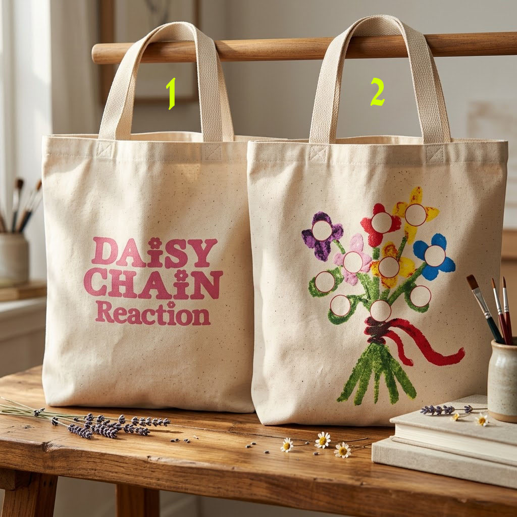 Olivia Rodrigo Daisy Chain Fields Reaction Tote Bag Aug 29 2026 Music Festival Olivia Rodrigo Merch