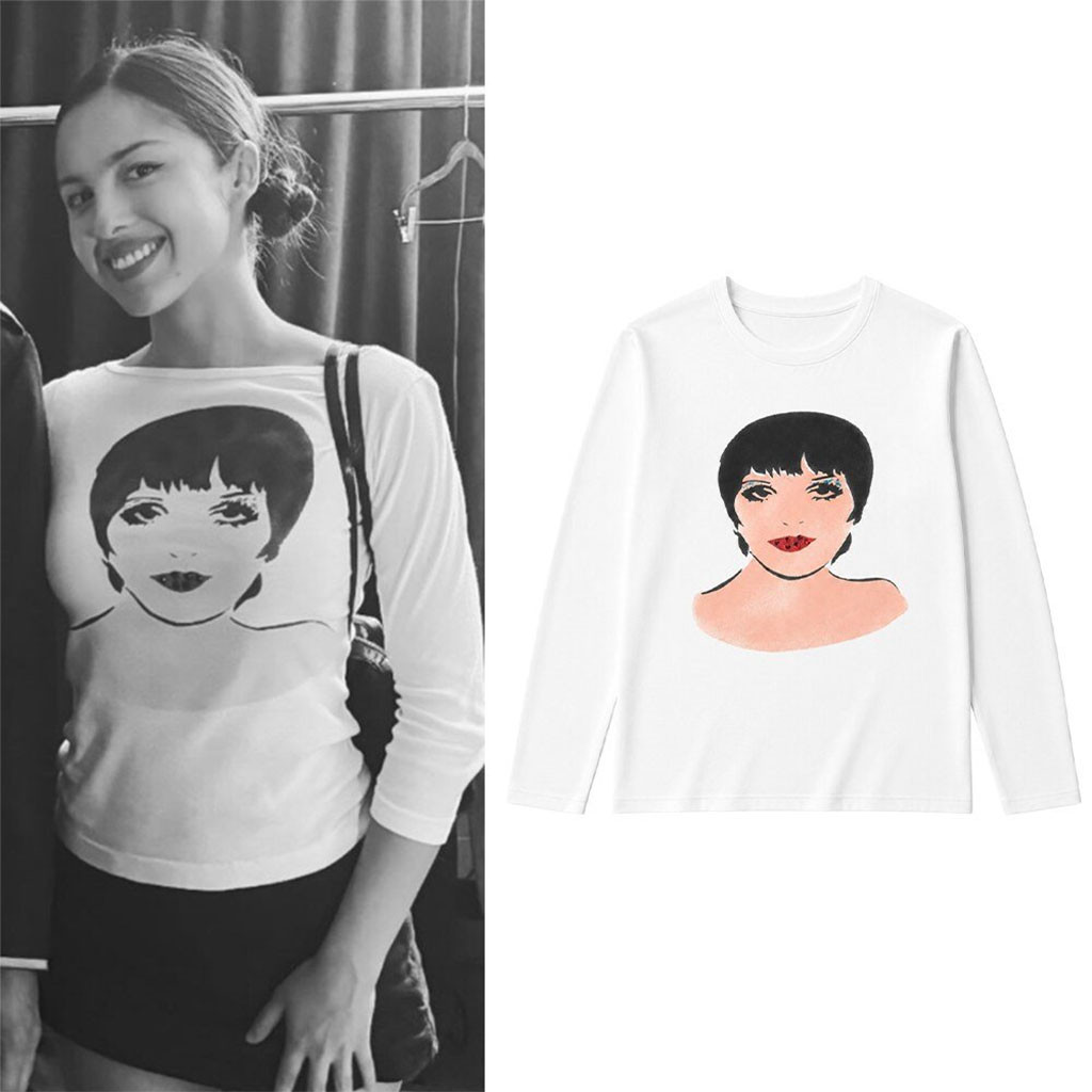Olivia Rodrigo Heatherette Liza Minnelli Long Sleeve Shirt Olivia Rodrigo Merch Gifts For BFF