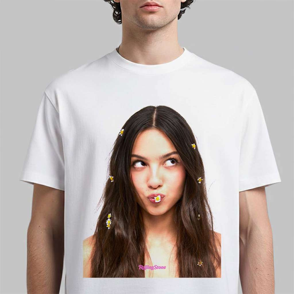 Olivia Rodrigo Rolling Stone Digital Photo T-Shirt Olivia Rodrigo Merch Gifts For BFF Olivia Rodrigo Rolling Stone Digital Photo T-Shirt Olivia Rodrigo Merch Gifts For BFF
