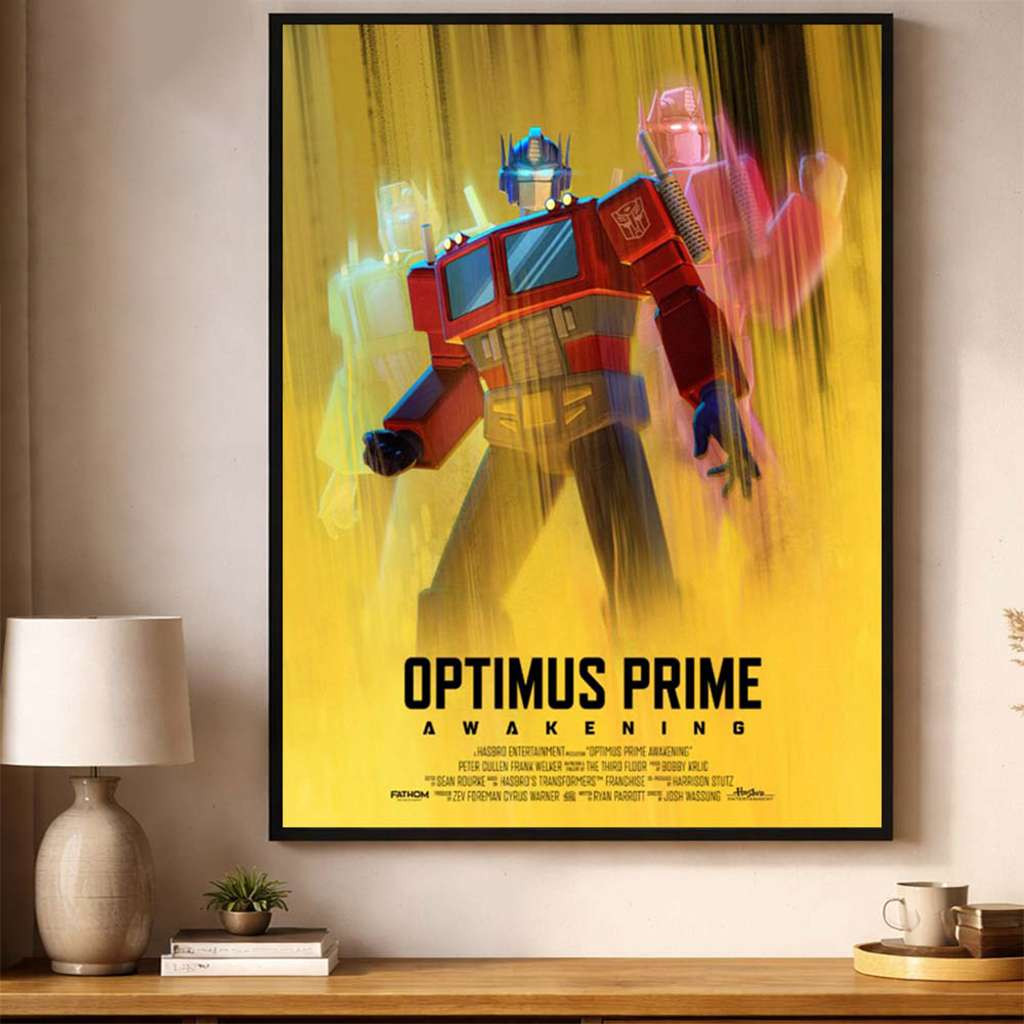 Optimus Prime Awakening In Theaters September 17 2026 Poster Optimus Prime Merch Wall Decor Optimus Prime Awakening In Theaters September 17 2026 Poster Optimus Prime Merch Wall Decor