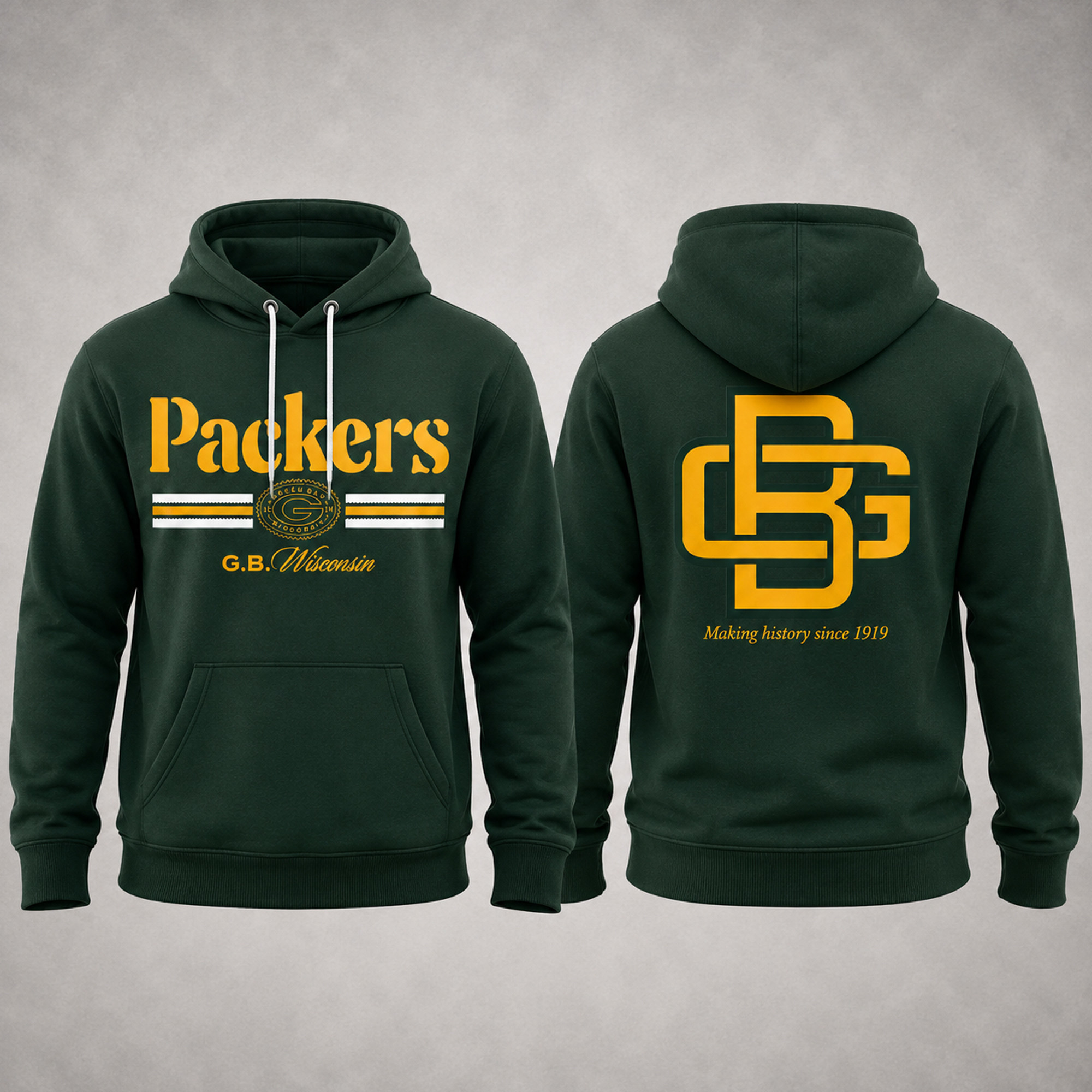 Packers 2026 Rivalries Making History Since 1919 Hoodie