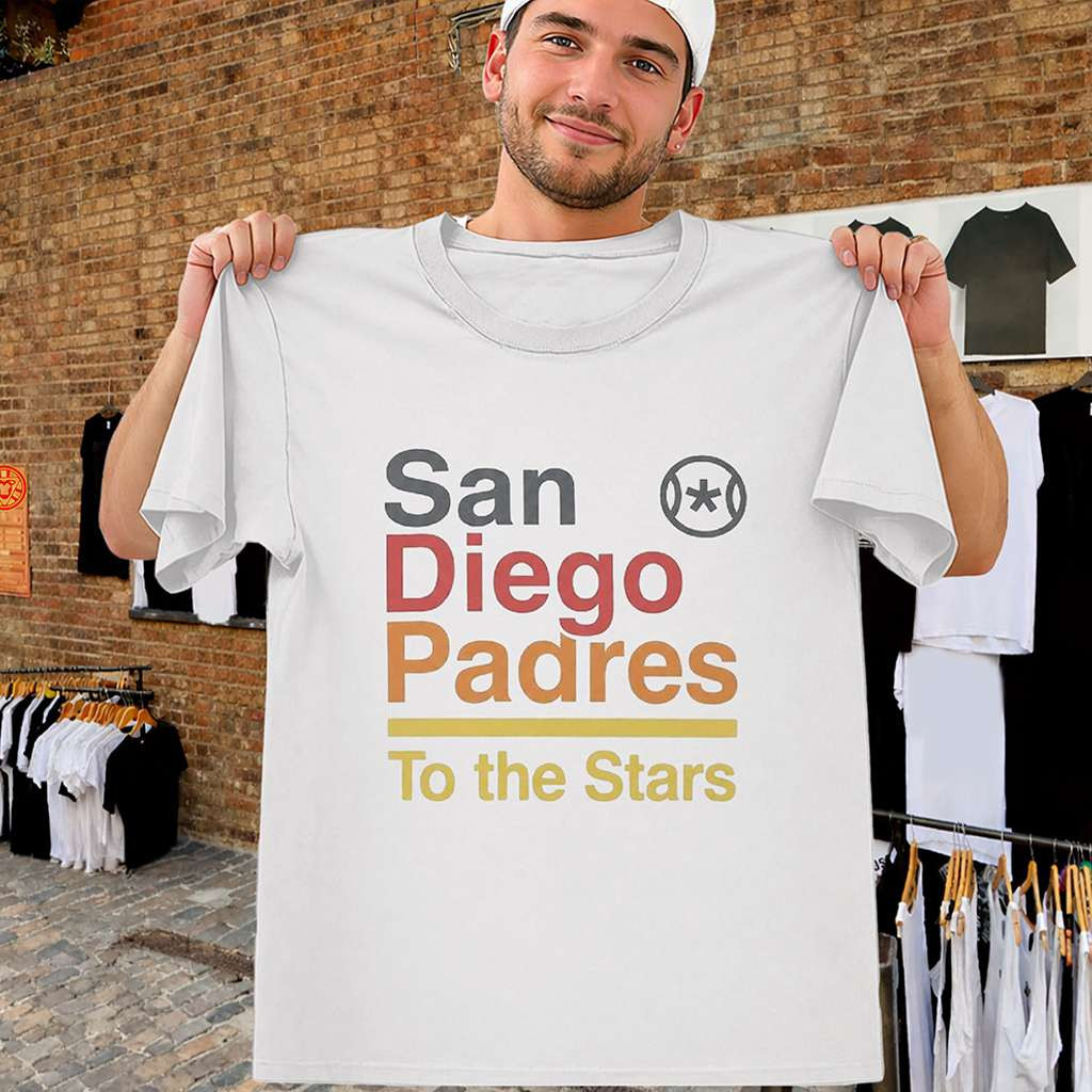 Padres To The Stars Shirt Tom DeLonge San Diego Tee SD Padres Merch Fan Gifts