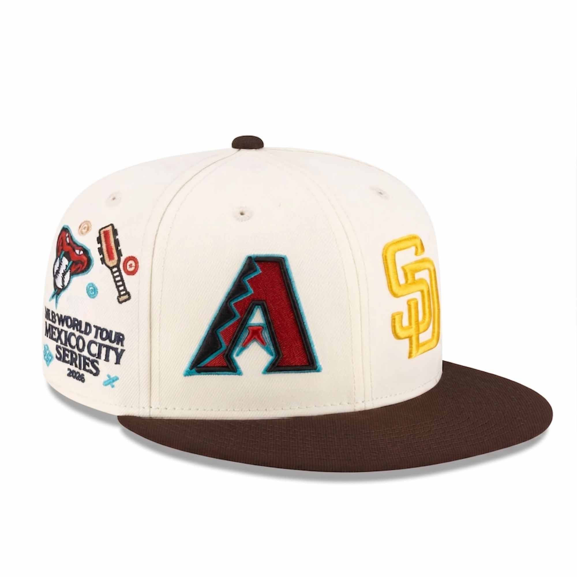 Padres x Diamondbacks World Tour Mexico City Series 2026 Hat Padres x Diamondbacks World Tour Mexico City Series 2026 Hat