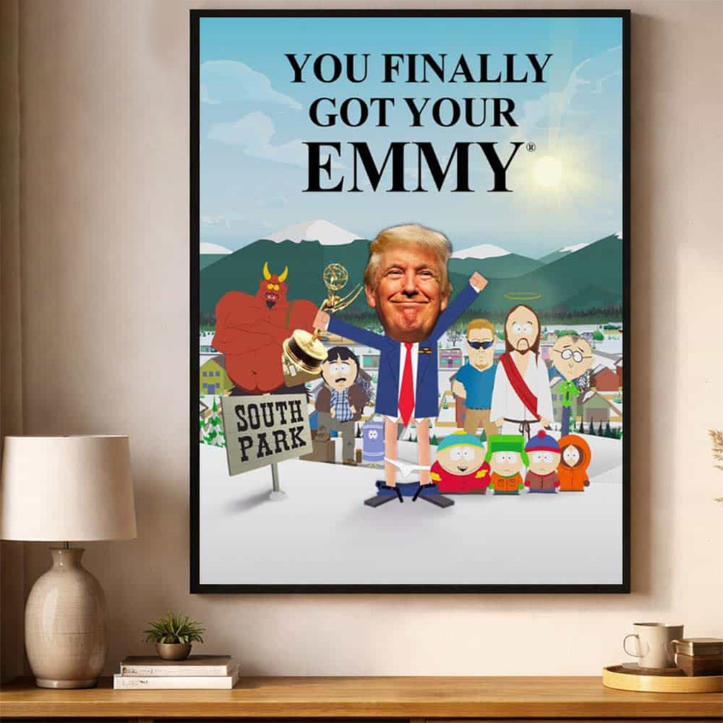 Parody Donald Trump You Finally Got Your Emmy South Park New Episodes September 16 2026 Poster