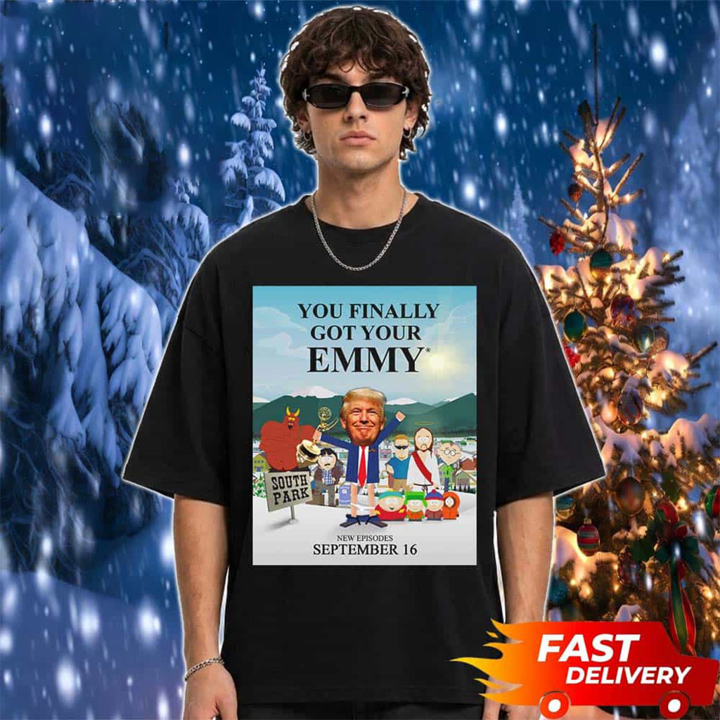 Parody Donald Trump You Finally Got Your Emmy T-Shirt Funny Shirt Gift Ideas