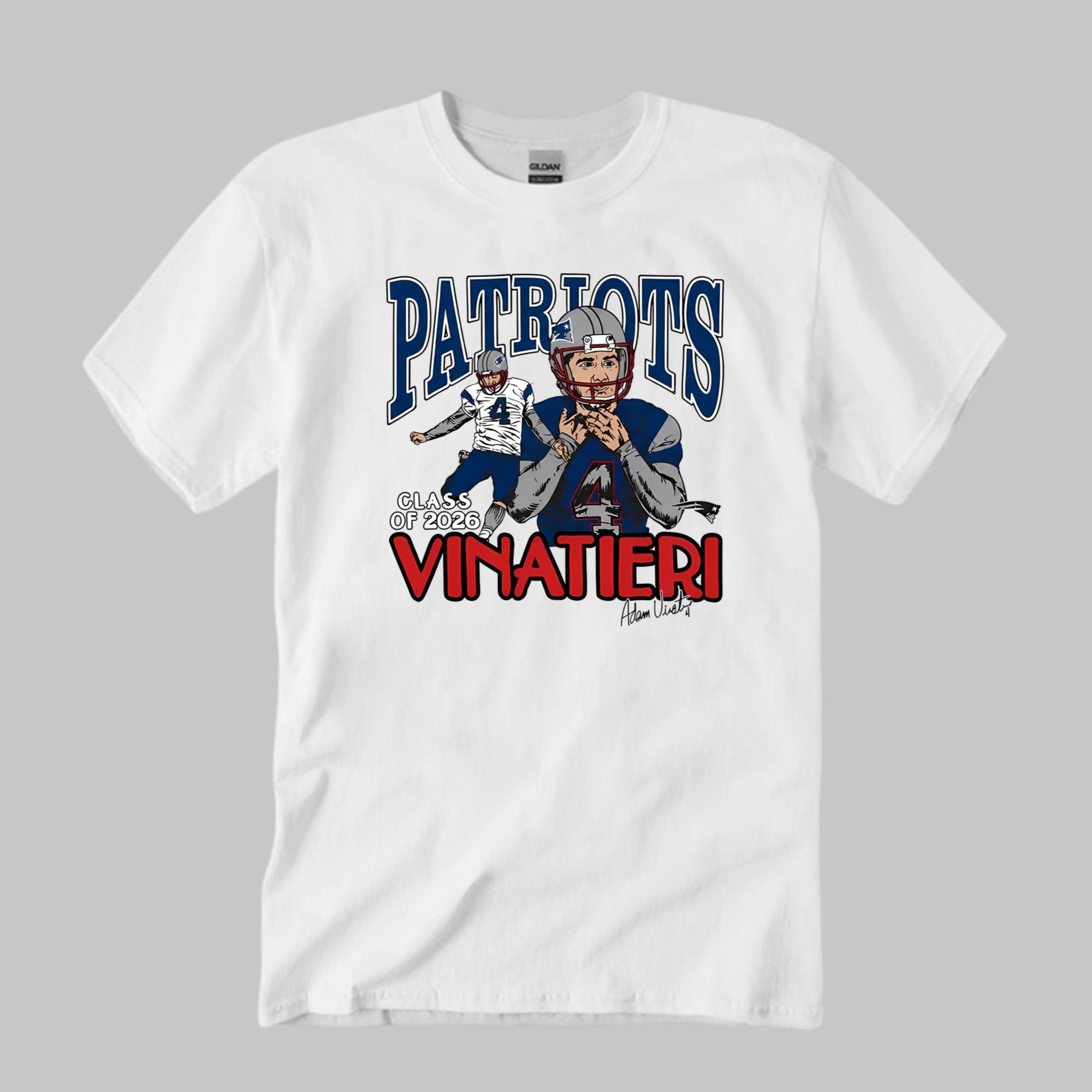 Patriots Class Of 2026 Vinatieri Shirt