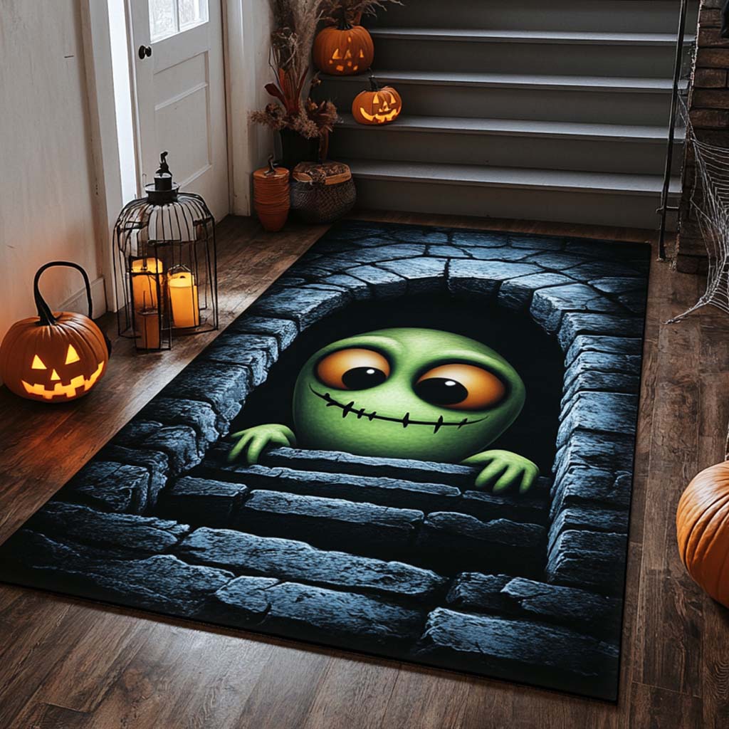 Peekaboo Ghoul Area Rug Spooky Area Rug Spooky Anniversary Gifts Peekaboo Ghoul Area Rug Spooky Area Rug Spooky Anniversary Gifts