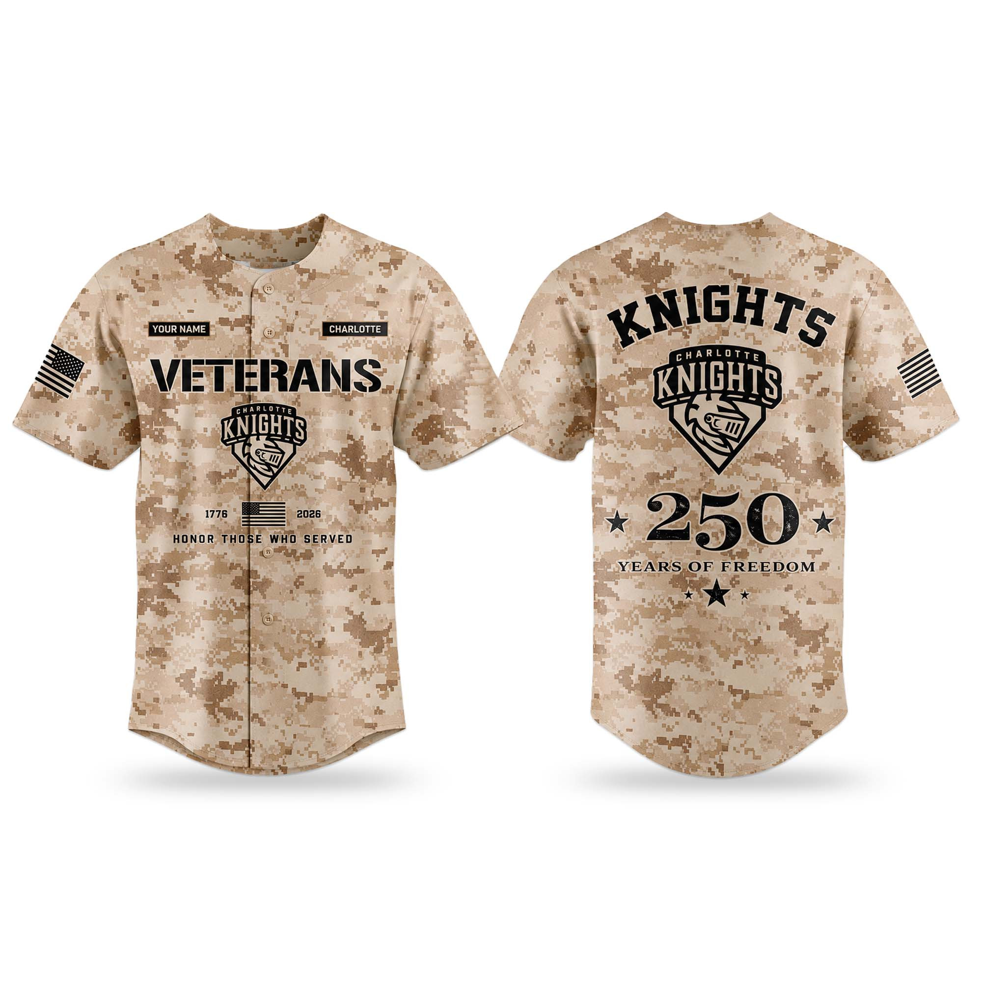 Personalized 2026 Knights Veterans Day 250 Years Of Freedom Jersey Knights Merch Best Gifts Personalized 2026 Knights Veterans Day 250 Years Of Freedom Jersey Knights Merch Best Gifts