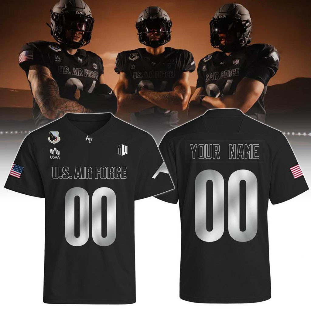 Personalized Air Force Falcons B-21 Stealth Jersey AF Falcons Merch Gift For Football Fans