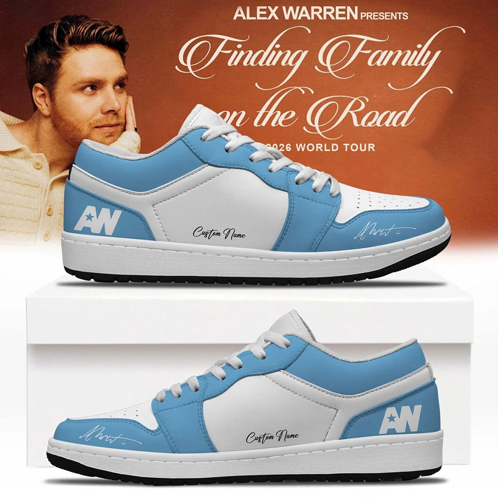 Personalized Alex Warren Merch 2026 Little Orphan Alex Shoes Music Lover Gift Ideas For Him