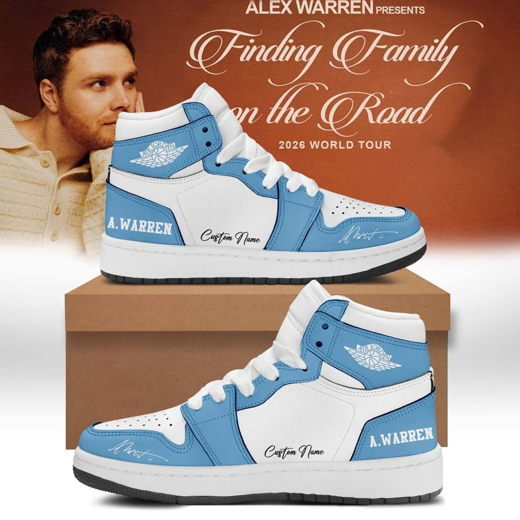 Personalized Alex Warren Merch Little Orphan Alex Tour 2026 Shoes Sneakers Present For Fans