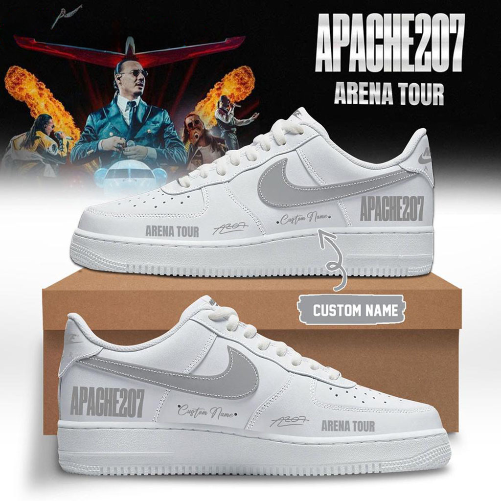 Personalized Apache 207 Merch Arena Tour 2026 Zusatzshows Signed White Shoes Sneakers Fan Gifts