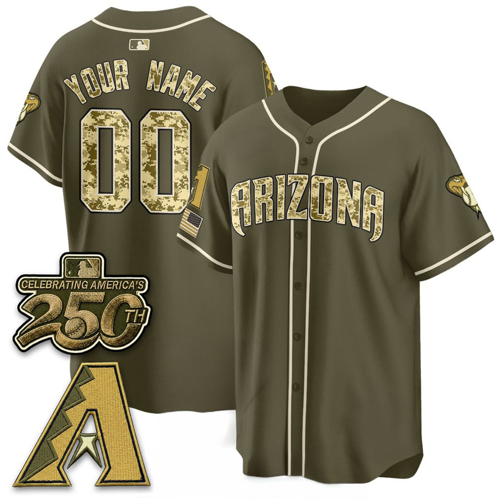 Personalized Arizona Diamondbacks Salute To Service 2026 Jersey Diamondbacks Merch Fan Gifts Personalized Arizona Diamondbacks Salute To Service 2026 Jersey Diamondbacks Merch Fan Gifts