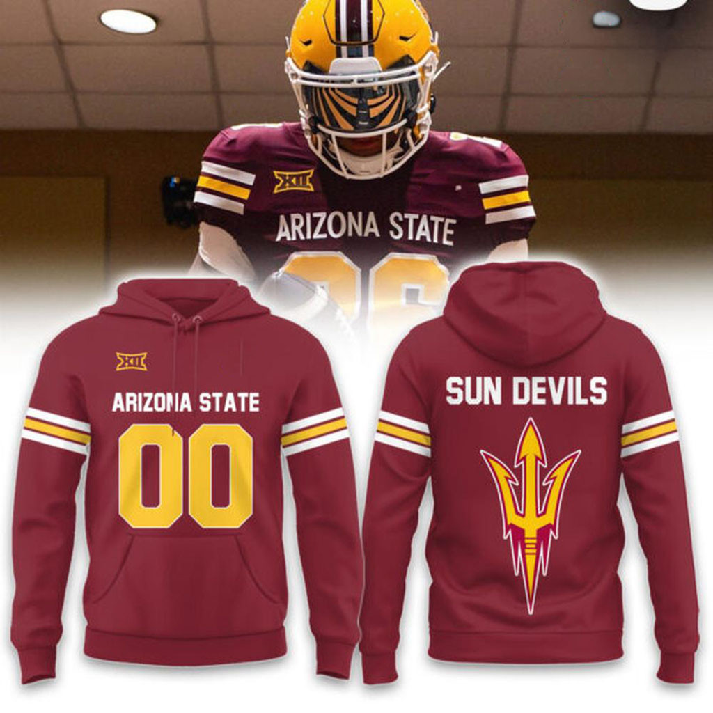 Personalized Arizona State Sun Devils Strategy Hoodie Sun Devils Merch Football Fan Apparel