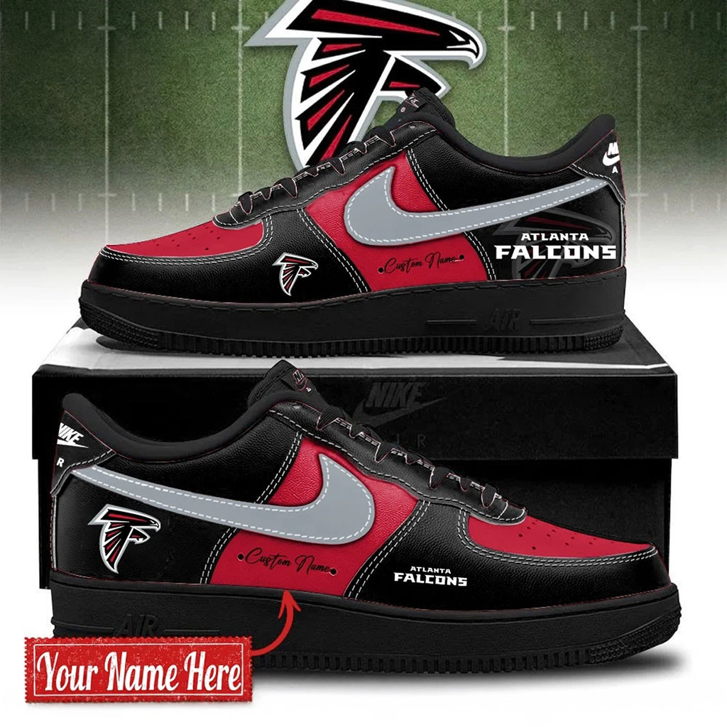 Personalized Atlanta Falcons 2026 Football Sneakers Falcons Merch Presents For Football Fans Personalized Atlanta Falcons 2026 Football Sneakers Falcons Merch Presents For Football Fans