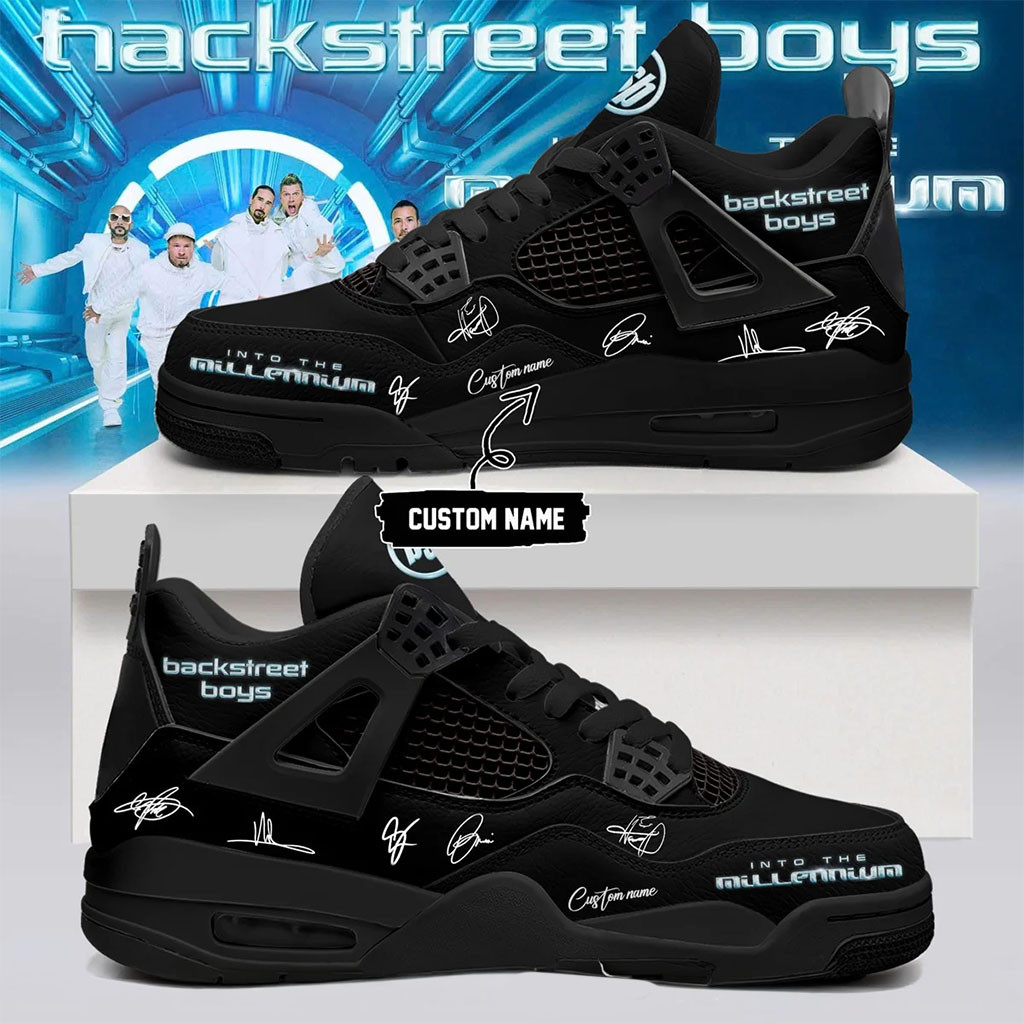 Personalized Backstreet Boys Merch Into The Millennium Tour 2026 Sneakers Music Lover Gifts