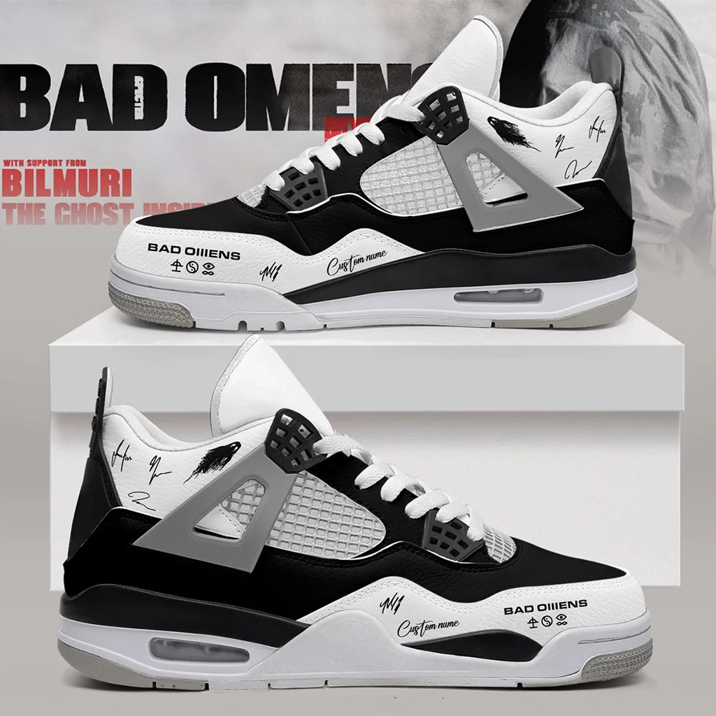 Personalized Bad Omens Merch Do You Feel Love Tour Sneakers Unique Gifts For Music Lovers