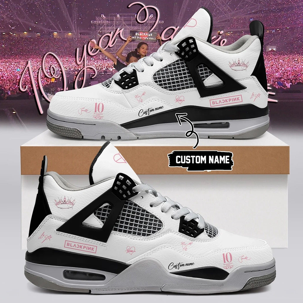Personalized BLACKPINK Merch Sneakers Kpop BLACKPINK Shoes Concert Music Lover Gift