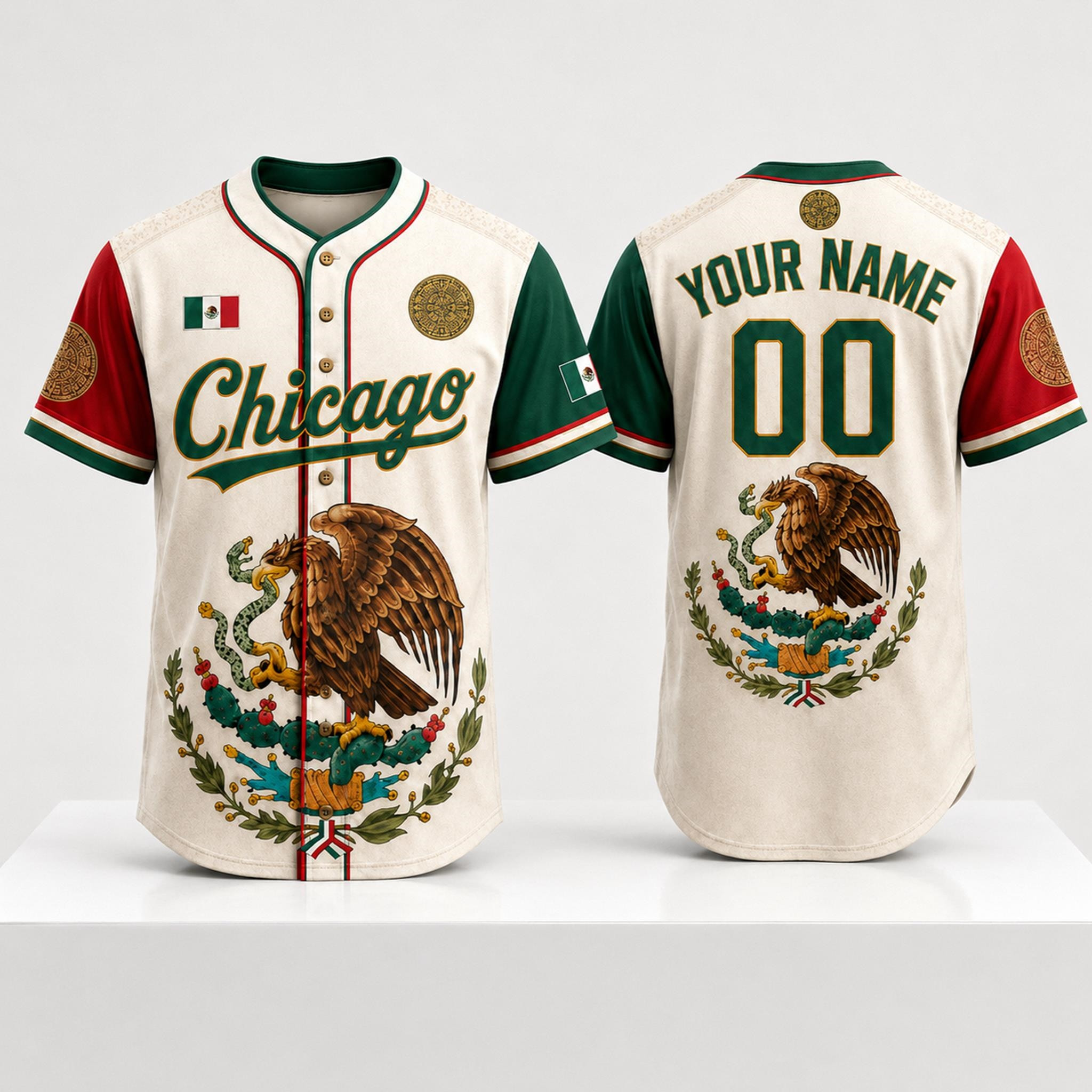 Personalized Chicago White Sox Mexican Heritage 2026 Jersey White Sox Merch Gift For Fans