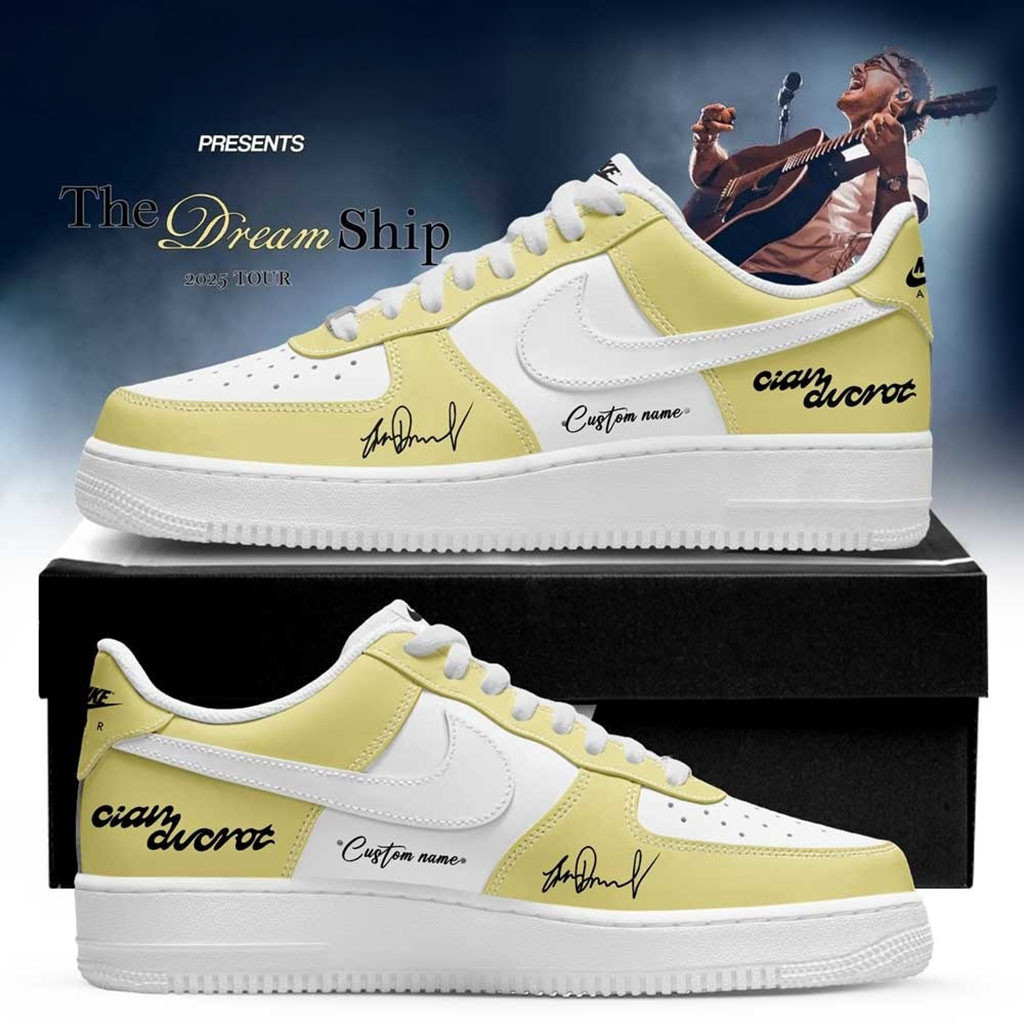 Personalized Cian Ducrot The Dream Ship Tour 2026 Signed Sneakers Cian Ducrot Merch Fan Gifts