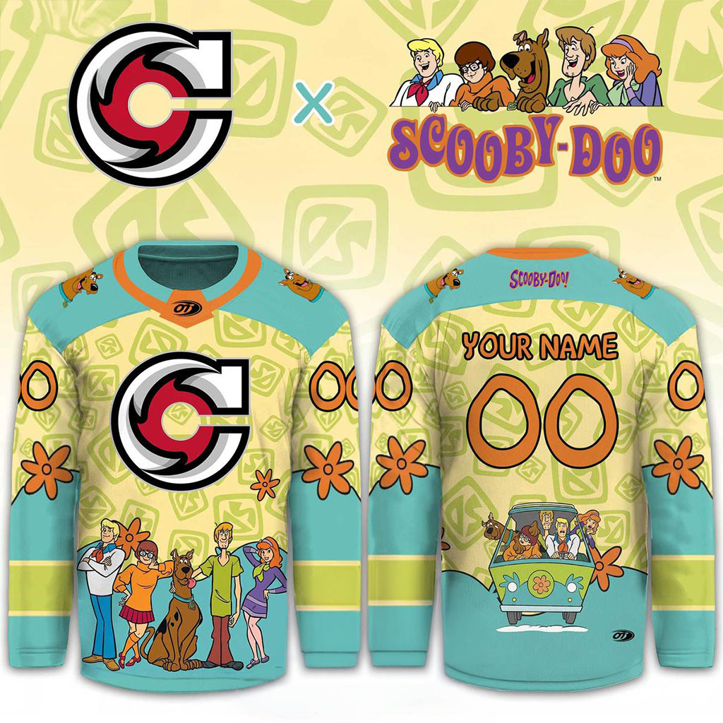 Personalized Cincinnati Cyclones Scooby-Doo Night 2026 Christmas Hockey Jersey Cyclones Merch