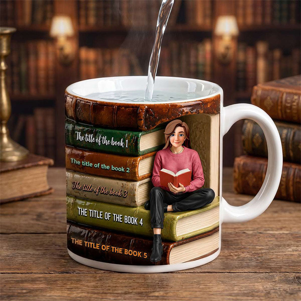 Personalized Cozy Reading Coffee Mug Christmas Gifts For Bookworms