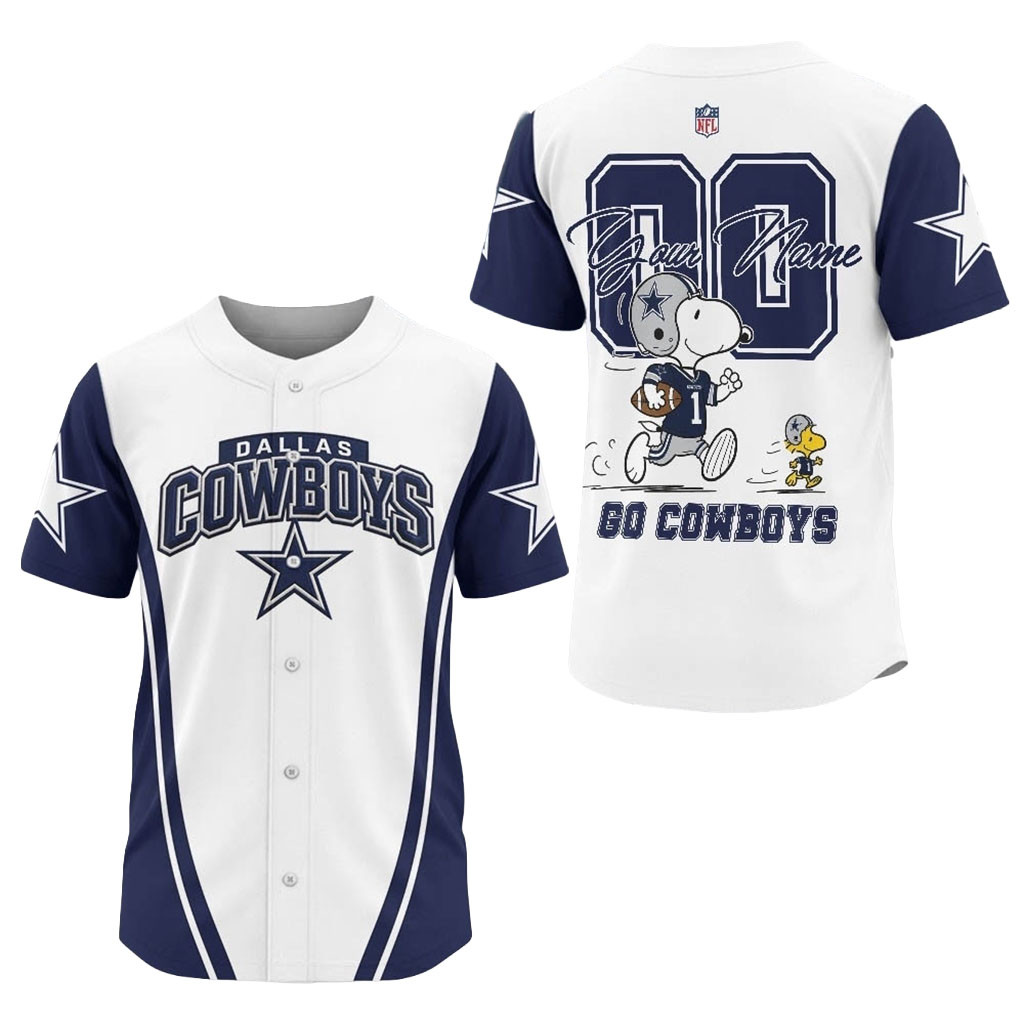 Personalized Dallas Cowboys X Snoopy Ultimate Game Day Jersey Dallas Cowboys Merch Fan Gifts