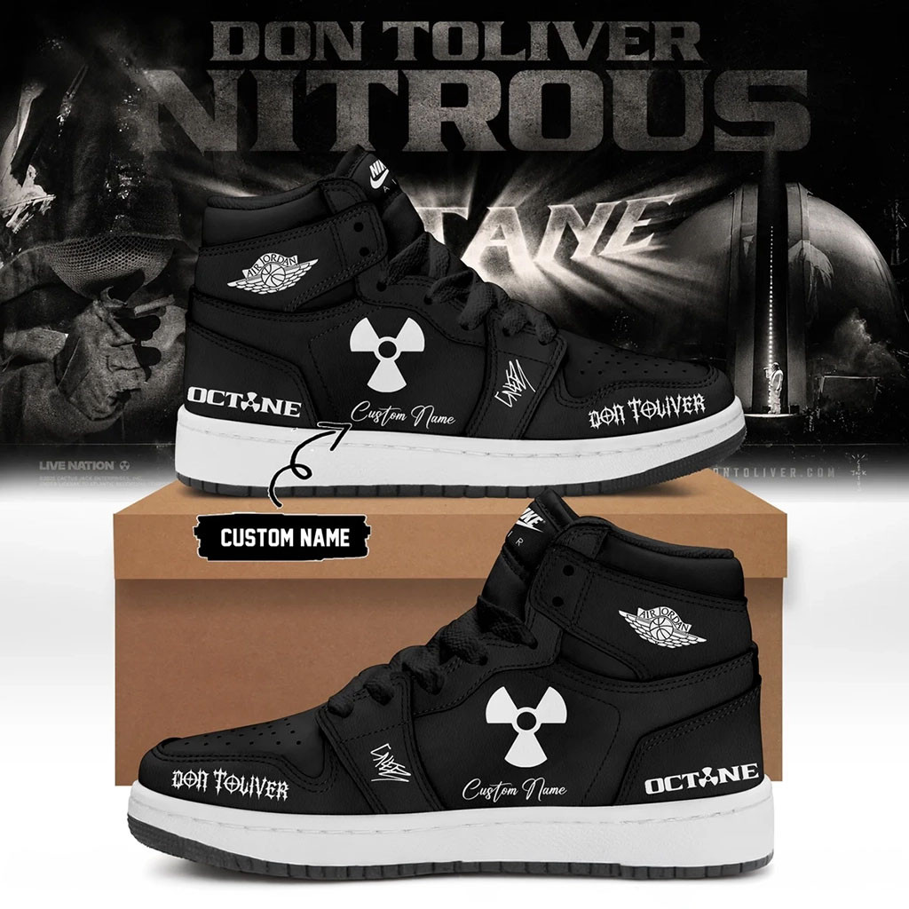 Personalized Don Toliver Merch Nitrous Octane World Tour Leg 2 Shoes Don Toliver Sneakers