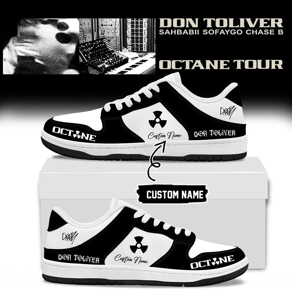 Personalized Don Toliver Merch Octane Tour Sneakers Gift Ideas For Music Lovers
