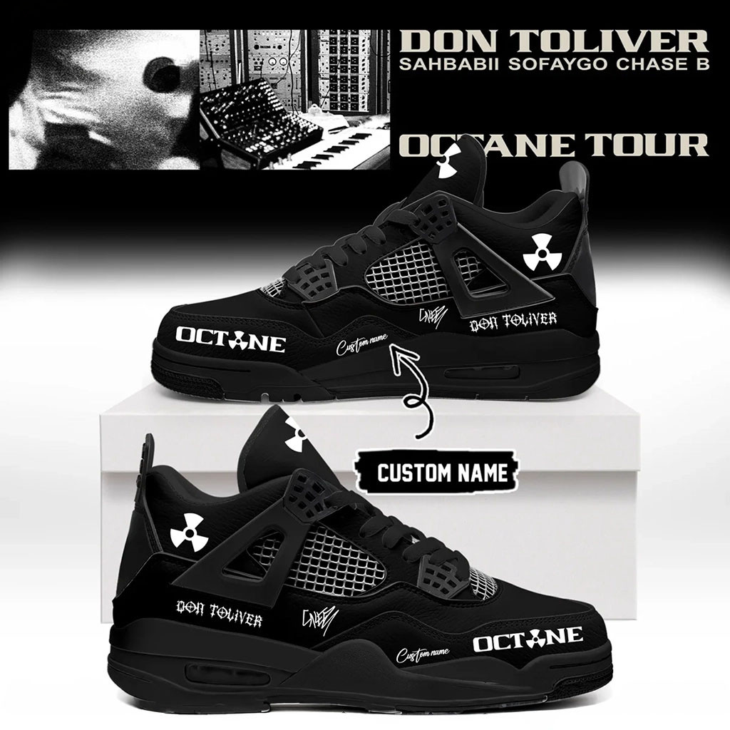 Personalized Don Toliver Merch Octane Tour Sneakers Music Lover Gifts For Him