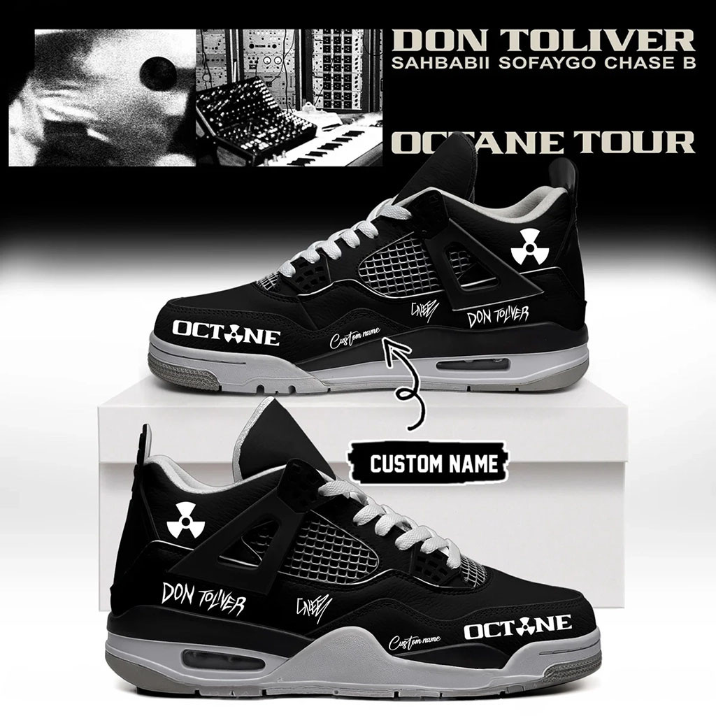 Personalized Don Toliver Merch Octane Tour Sneakers Presents For Music Lovers Personalized Don Toliver Merch Octane Tour Sneakers Presents For Music Lovers