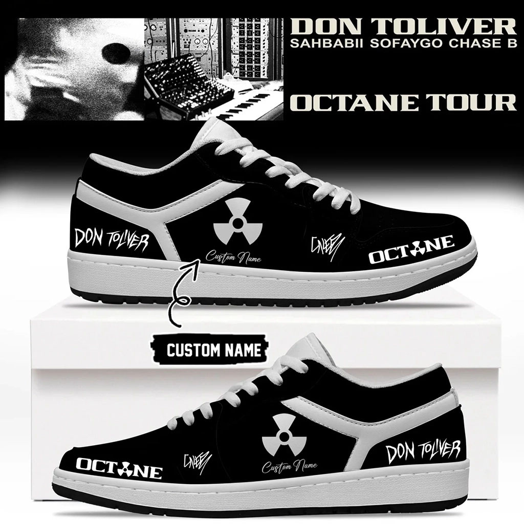 Personalized Don Toliver Octane Tour Sneakers Don Toliver Merch Best Gifts For Rapper Fan