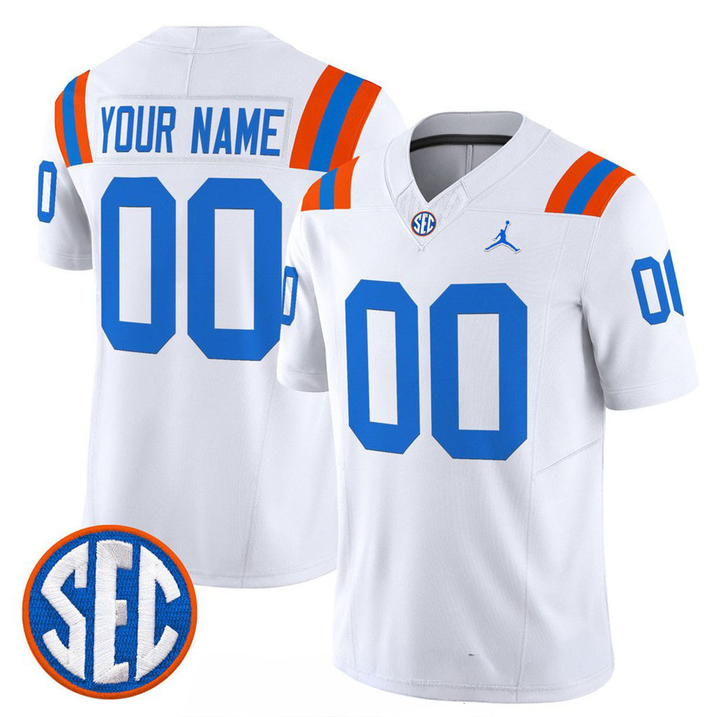 Personalized Florida Gators 1960s Throwback Football Jersey Florida Gators Merch Fan Gifts
