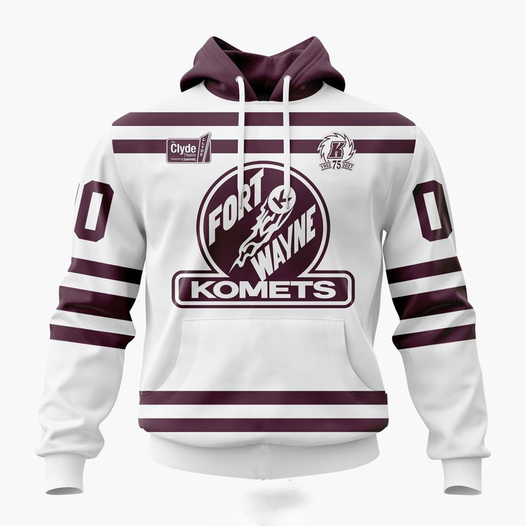 Personalized Fort Wayne Komets 1952 Throwbacks Design Hoodie Fort Wayne Komets Merch Fan Gifts Personalized Fort Wayne Komets 1952 Throwbacks Design Hoodie Fort Wayne Komets Merch Fan Gifts