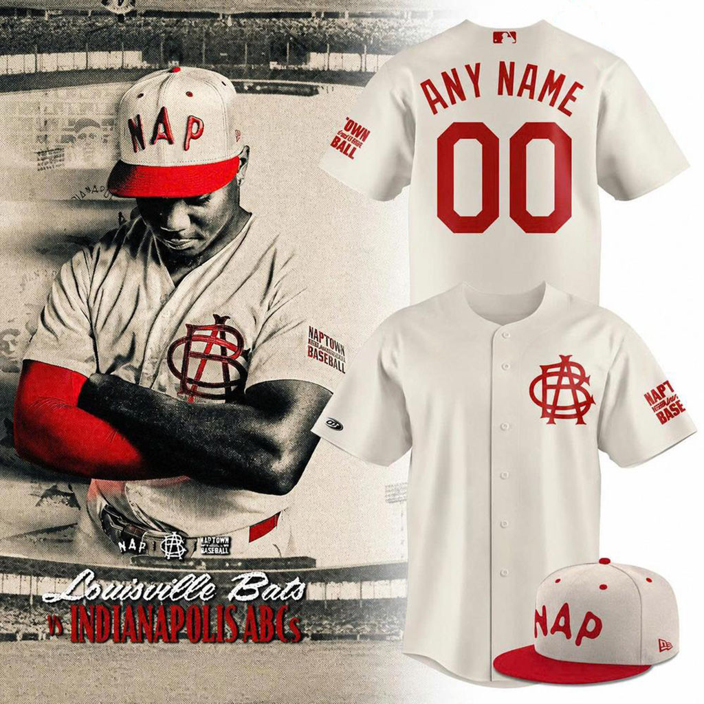Personalized Indianapolis ABCs Negro League Heritage Jersey Indianapolis ABCs Merch Fan Gifts