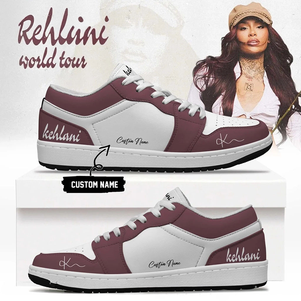 Personalized Kehlani World Tour Signature Sneakers Kehlani Merchandise Best Gifts For Fans