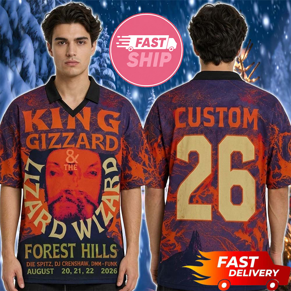 Personalized King Gizzard And The Lizard Wizard Merch 2026 Tour Jersey Gifts For Rock Band Fans Personalized King Gizzard And The Lizard Wizard Merch 2026 Tour Jersey Gifts For Rock Band Fans