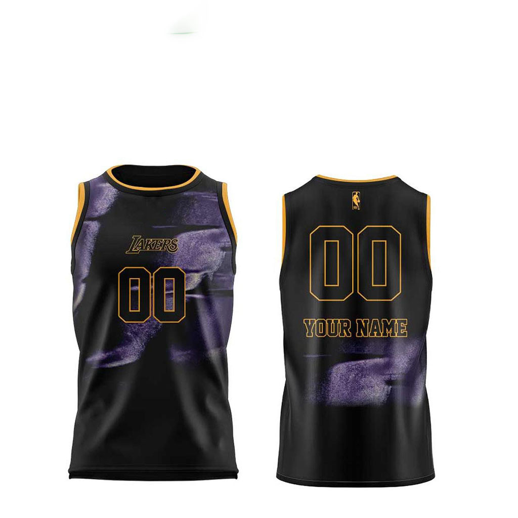 Personalized Los Angeles Lakers New Specter Uniforms Season 2027 Basketball Jersey Lakers Merch