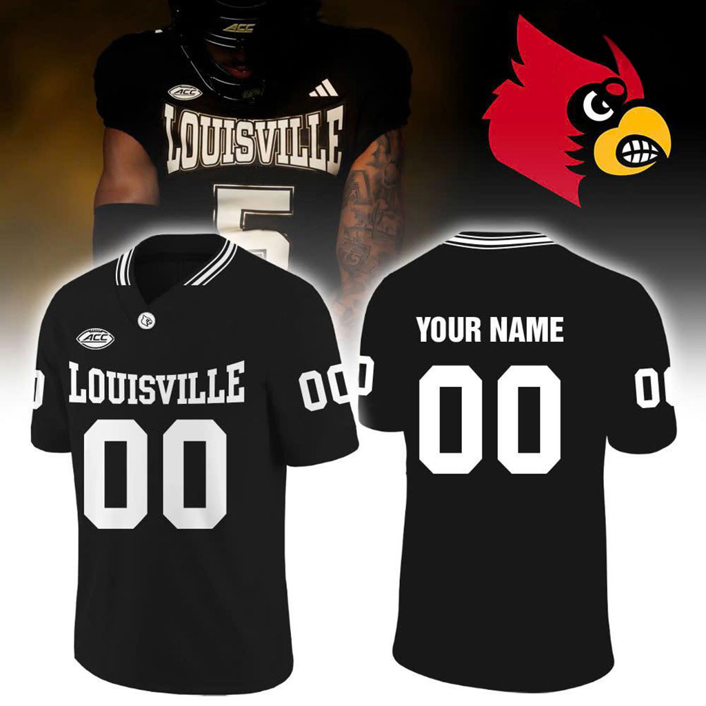 Personalized Louisville Cardinals 2026 For The Ville Football Jersey Cardinals Merch Fan Gifts Personalized Louisville Cardinals 2026 For The Ville Football Jersey Cardinals Merch Fan Gifts